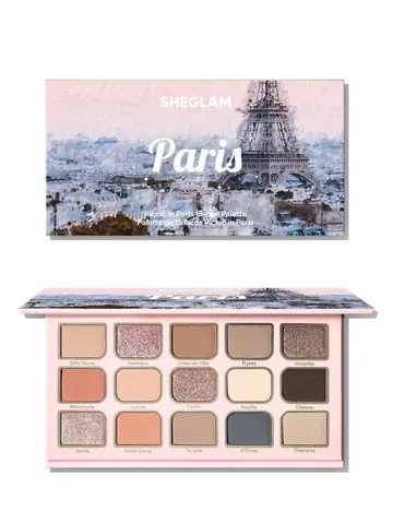 پالت سایه شیگلم ۱۵ رنگ paris